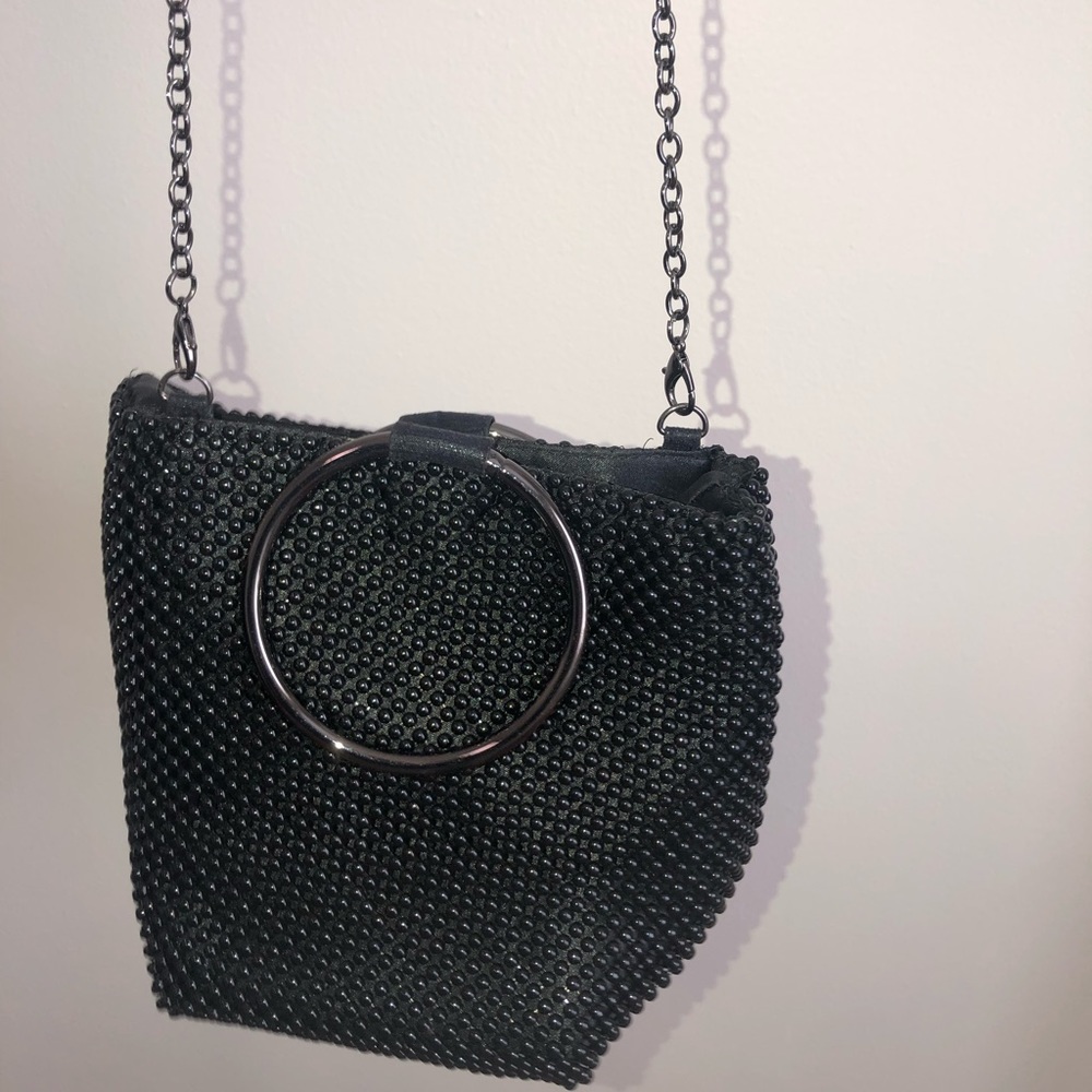 Mini purse gunmetal